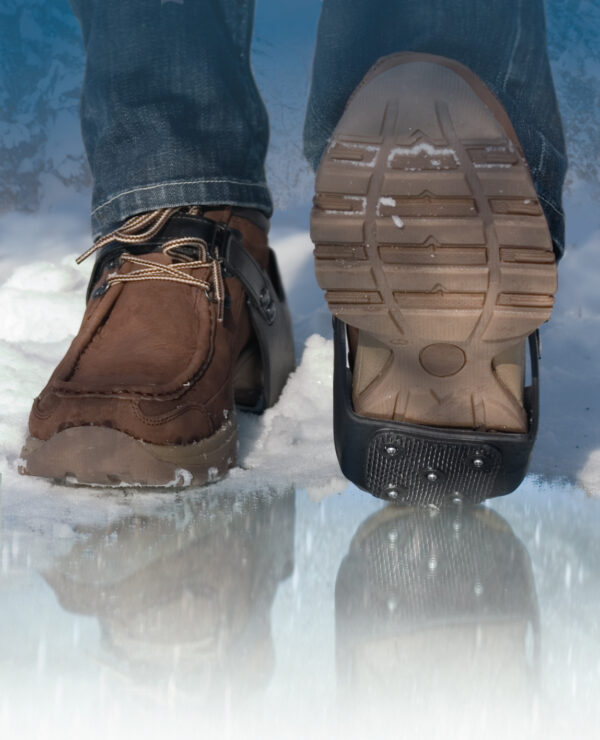 Devisys Fersengleitschutz (Spikes für Schuhe)